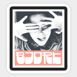 Bjork - 90s Fanmade Sticker